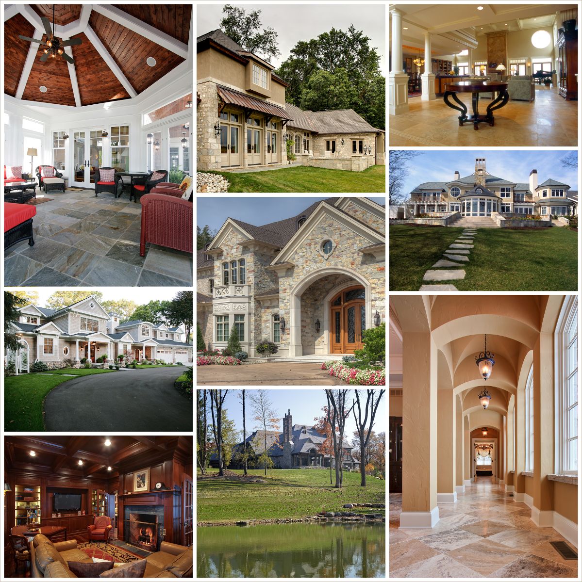 Photo Tour of Fine Custom Homes Built by Martin Bros. Contracting