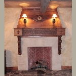 Lower Level Fireplace