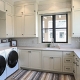 Light-Filled Laundry Room