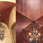 Faux Copper Ceiling